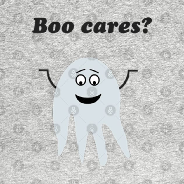 Boo cares halloween ghost by punderful_day